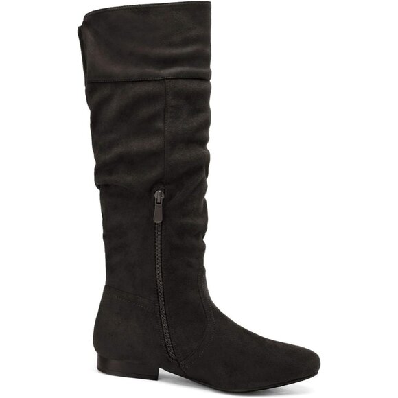 Women's Knee High Pull On Fall Weather Winter Boots - Picture 5 of 6